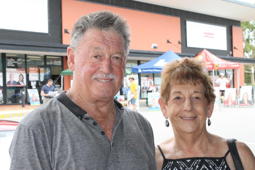 Chris and Jeannie Clarke. Perth, March 2017.