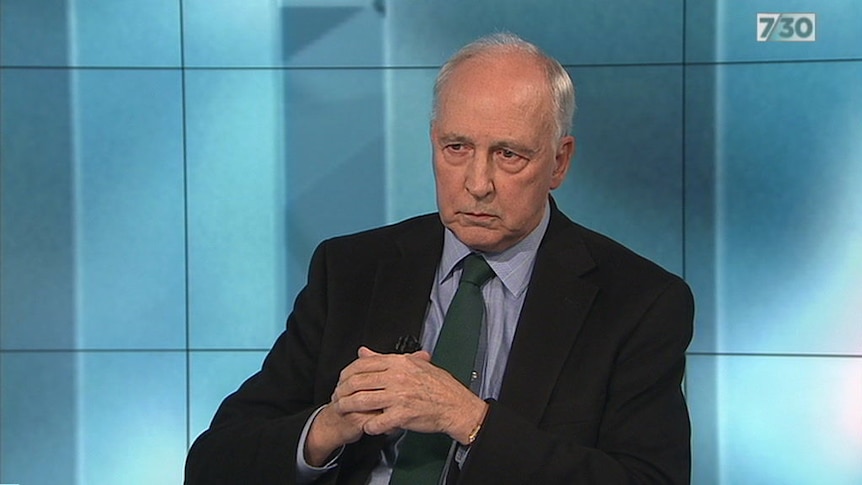 Paul Keating tells 7.30 the Fairfax board "sold out".