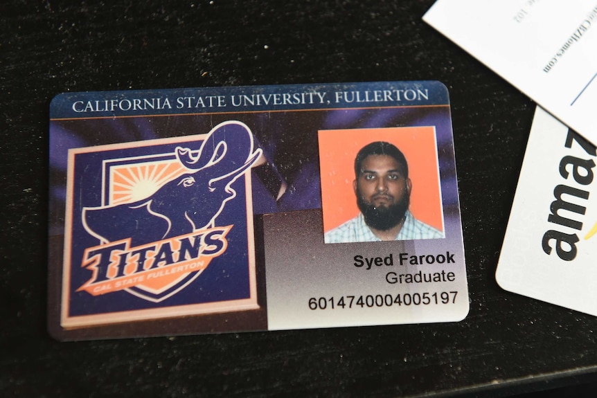 The California State University Fullerton student identification of Syed Farook