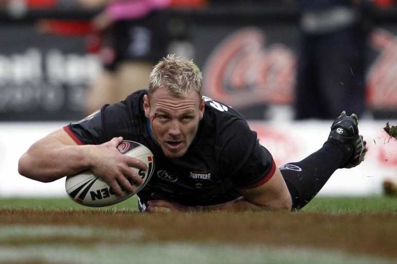 Luke Lewis won a premiership with Penrith during a distinguished career with the Panthers.