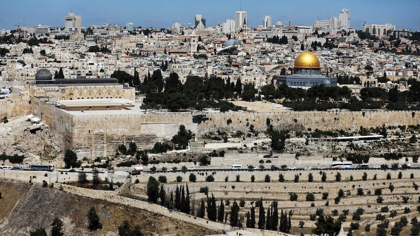 A general view of Jerusalem.