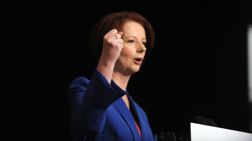 The Gillard statement on the Gonski proposals failed to explain where the money was coming from (AAP)