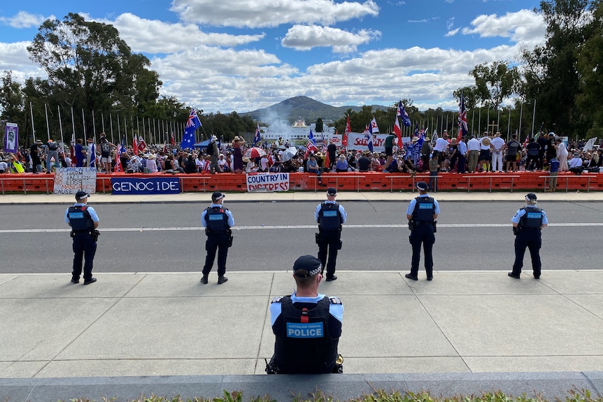 Parliament House protesters