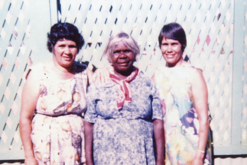 Dr Lowitja O’Donoghue with her mother and sister.
