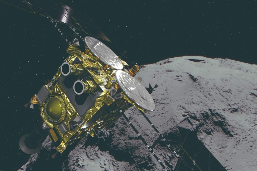 Artist's impression of Hayabusa 2.