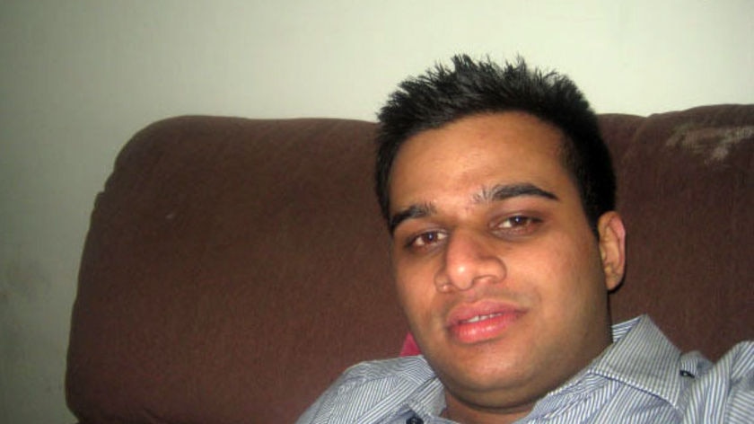 Nitin Garg was walking to work at Yarraville when he was fatally stabbed.