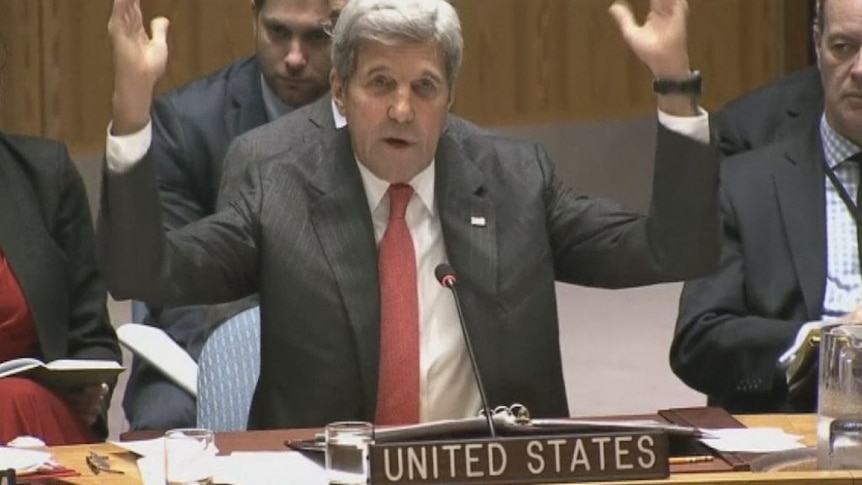 'Anybody here believe that?' Kerry blasts Russia over Syria aid convoy claims