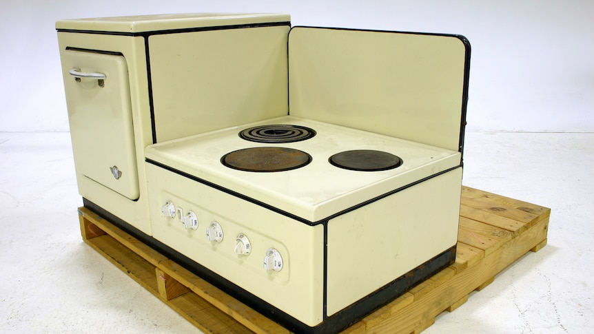 1950s UMI electric stove and oven