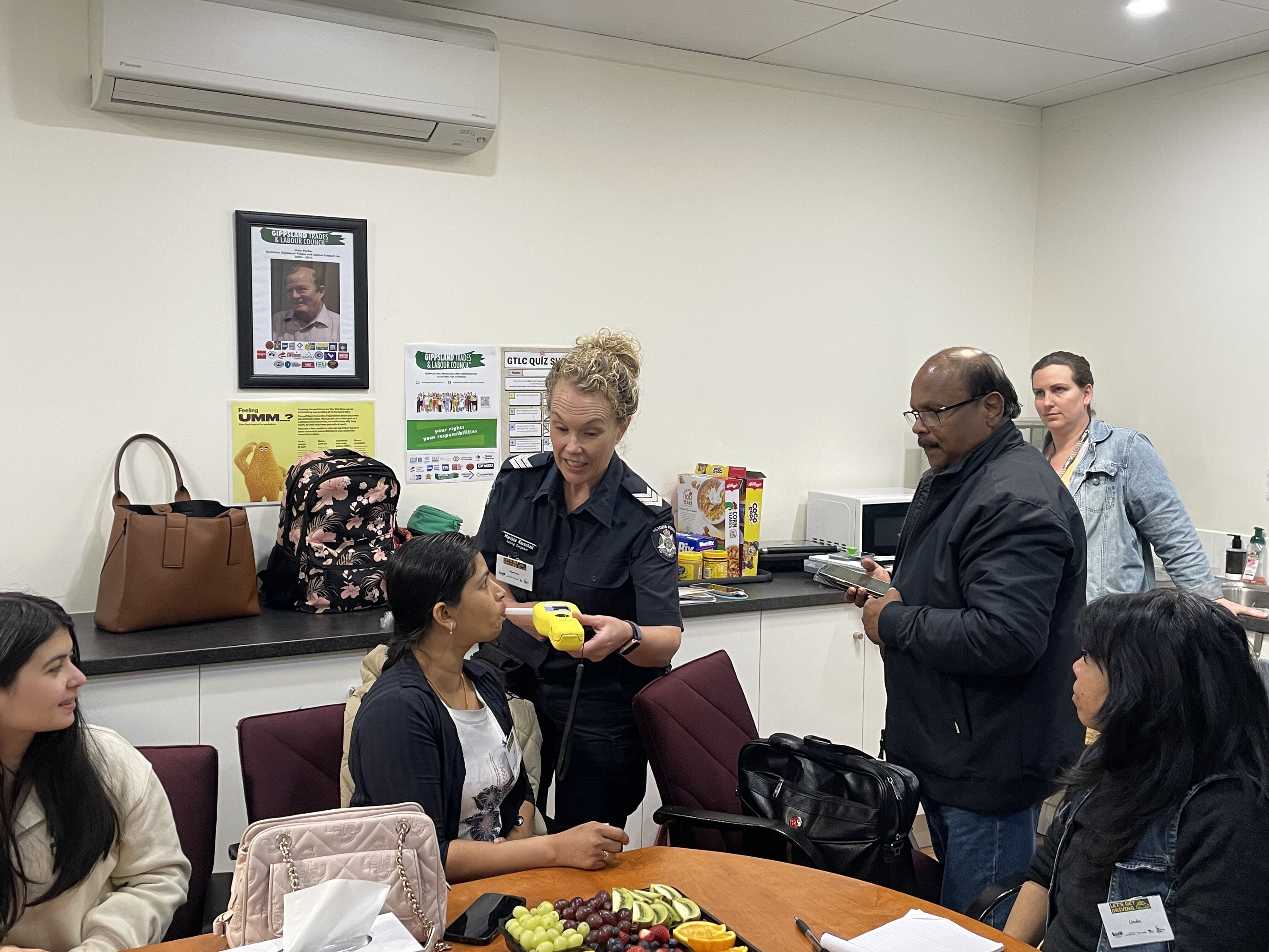 Free road safety course puts migrant and refugee women in driver's seat