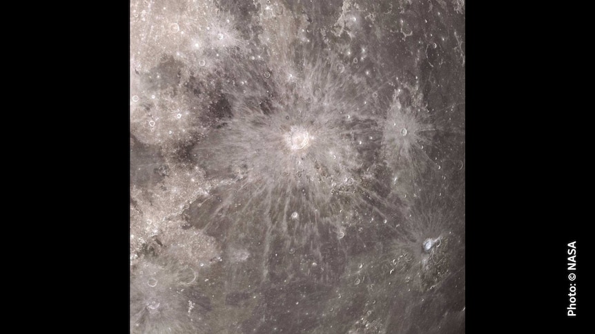 Close up of Copernicus