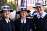An image of three Christy Mou, Lani Law and Alice Finlayson