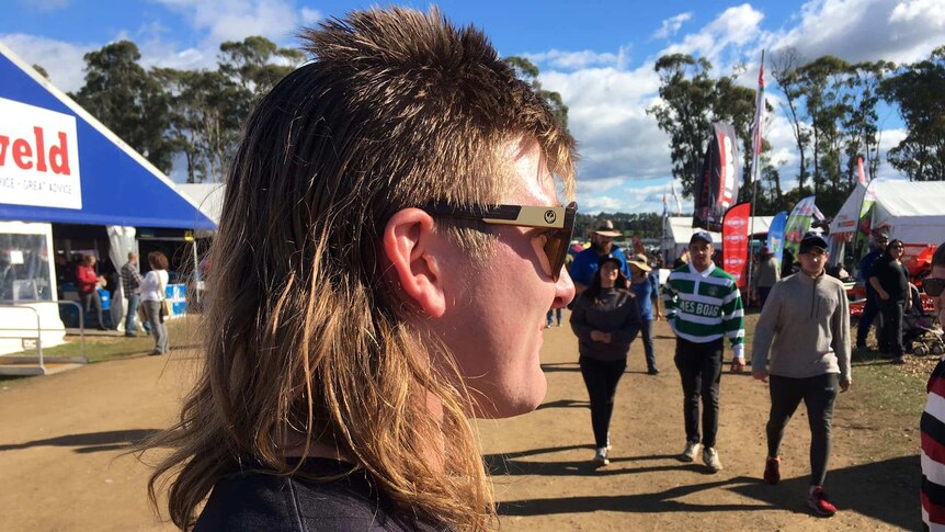 There was one type of haircut that was a hit at Agfest this year; the mullet