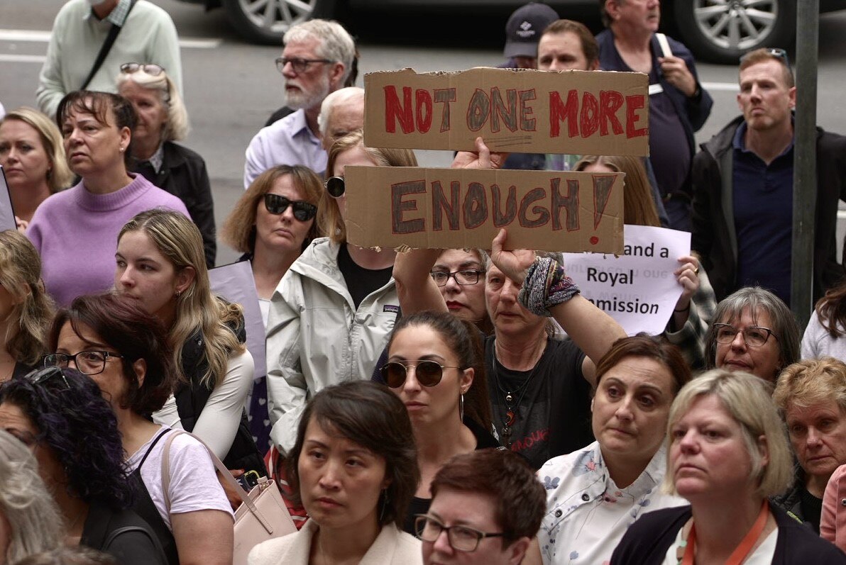 Thousands Rally Against DV After Six Women Killed In A Week - ABC Listen