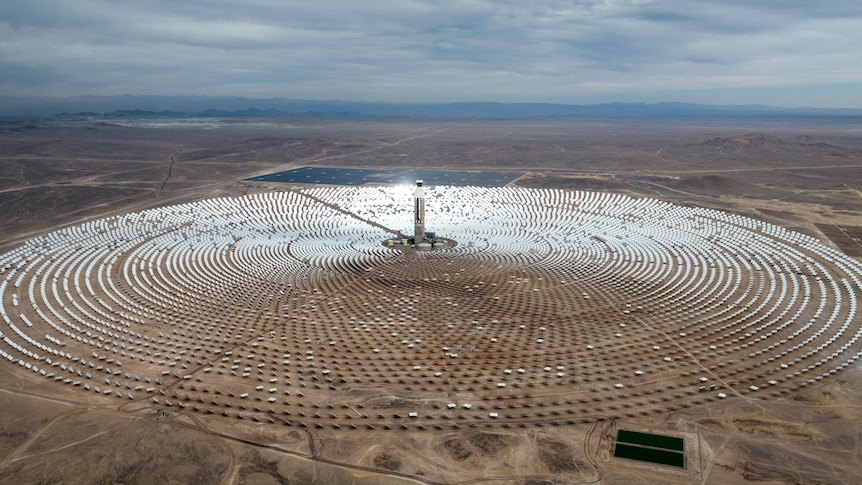 The 100MW Cerro Dominador CSP plant in the Atacama Desert