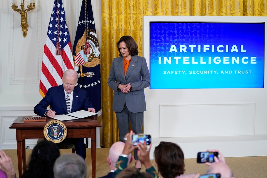 拜登总统10月30日签署了一项有关人工智能的行政命令。