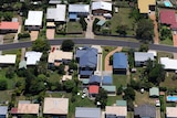 Aerial photo of residential housing in Gladstone in central Queensland