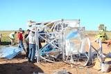 What's left of the payload after the crash