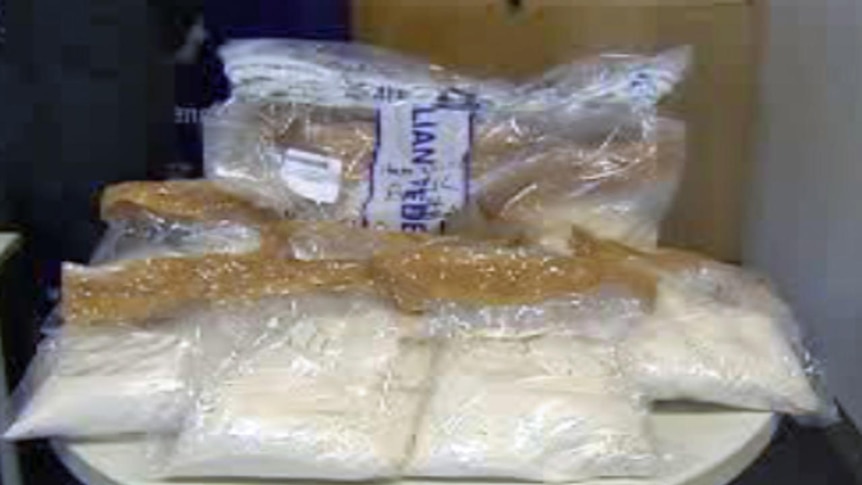 14 kilograms of methamphetamine was seized.