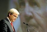 Mr Rudd says the nation looks back in shame that so many children were left hungry and alone.