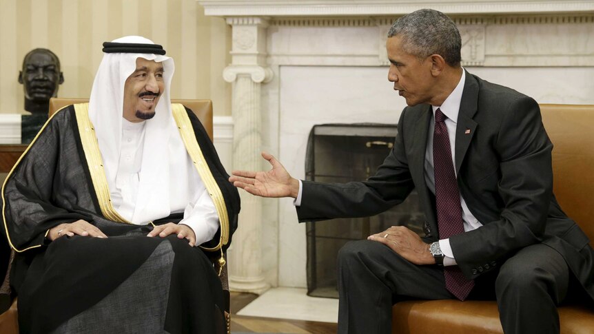 Saudi Arabia has close links to the West, especially the United States.