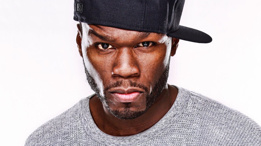 A press shot of US rapper 50 Cent