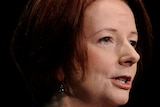 Prime Minister Julia Gillard delivers a speech