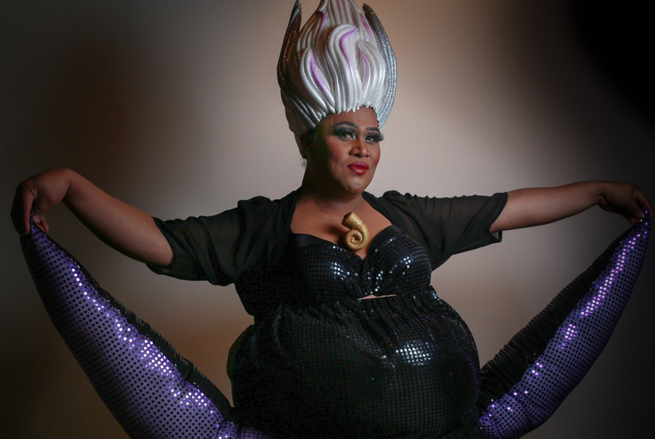 Sydney showgirl Laelani Fox as Ursula