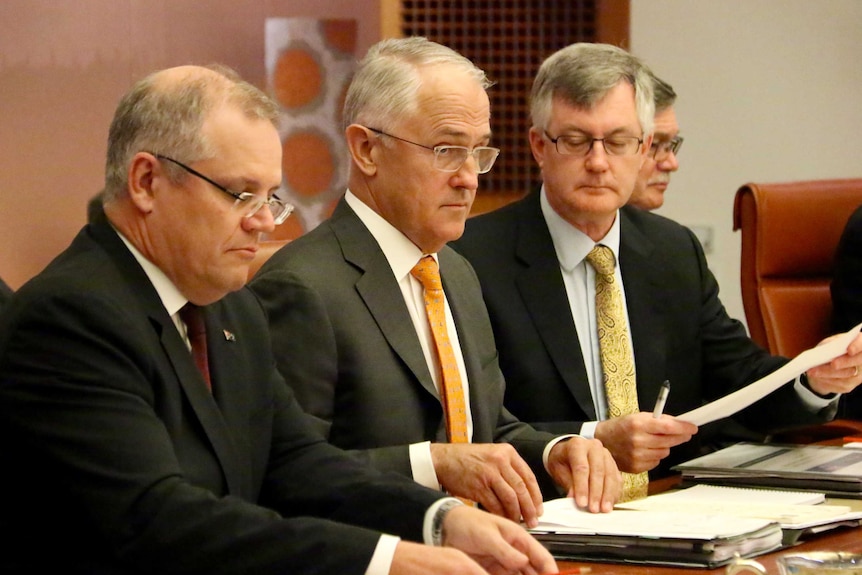 Malcolm Turnbull meets with state leaders in Canberra