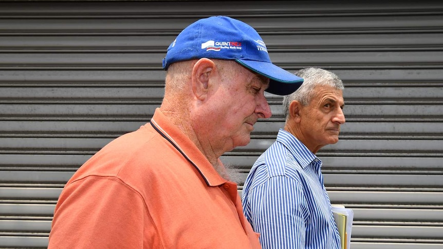 Kenneth Grant outside court