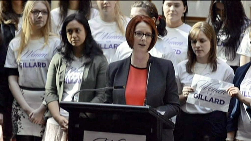 Gillard fires another shot in misogyny debate