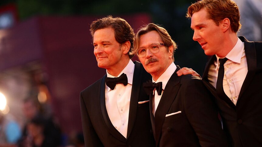 Colin Firth, Gary Oldman and Benedict Cumberbatch