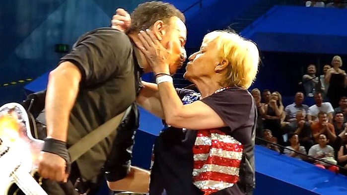 Vel Holland and Bruce Springsteen