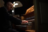 David Drury a freelance musician and organist at St. James' Church Sydney