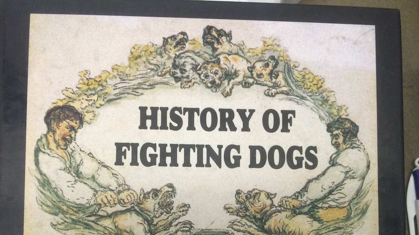The book 'History of Fighting Dogs'