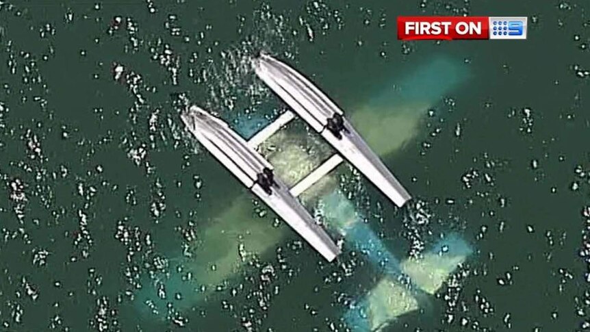 A seaplane crashes in Corio Bay, near Geelong