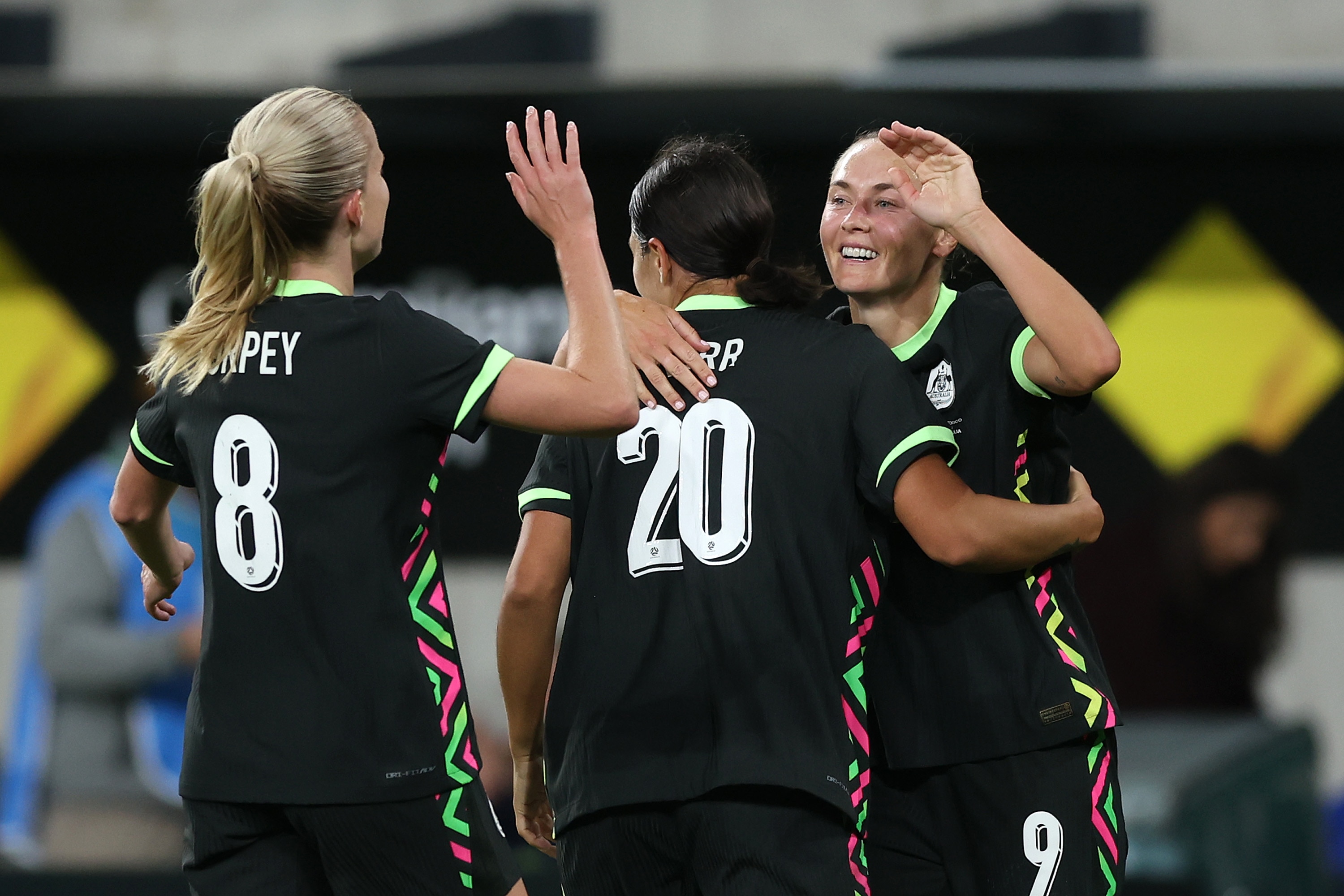Foord scores in game 150 as Matildas beat Mexico