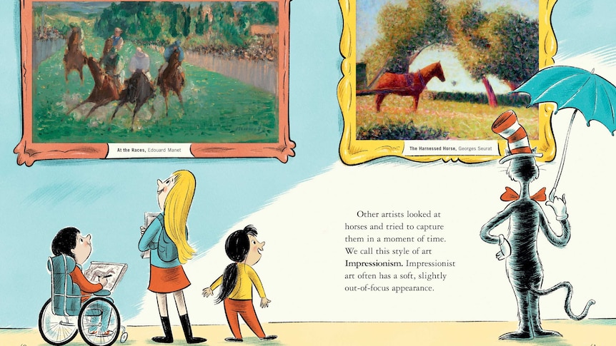 Dr Seuss Horse Museum book image.