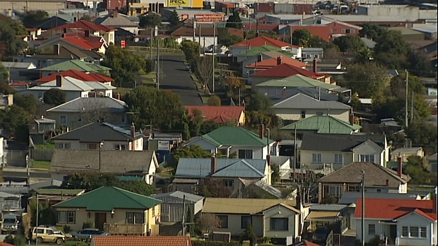 Hobart suburban housing