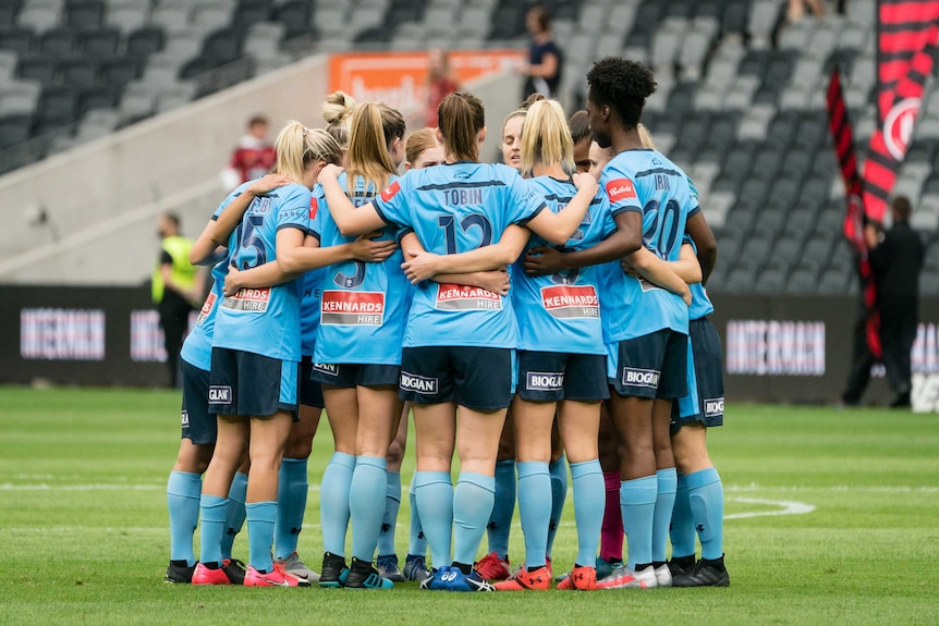 Sydney FC won the first Sydney derby of the season 3-0.