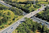 An aerial view of the Prospect Highway