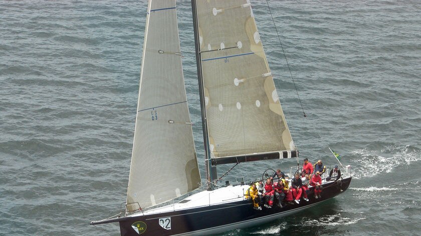 Sydney Hobart yacht Quest, the lead contender for handicap honours.