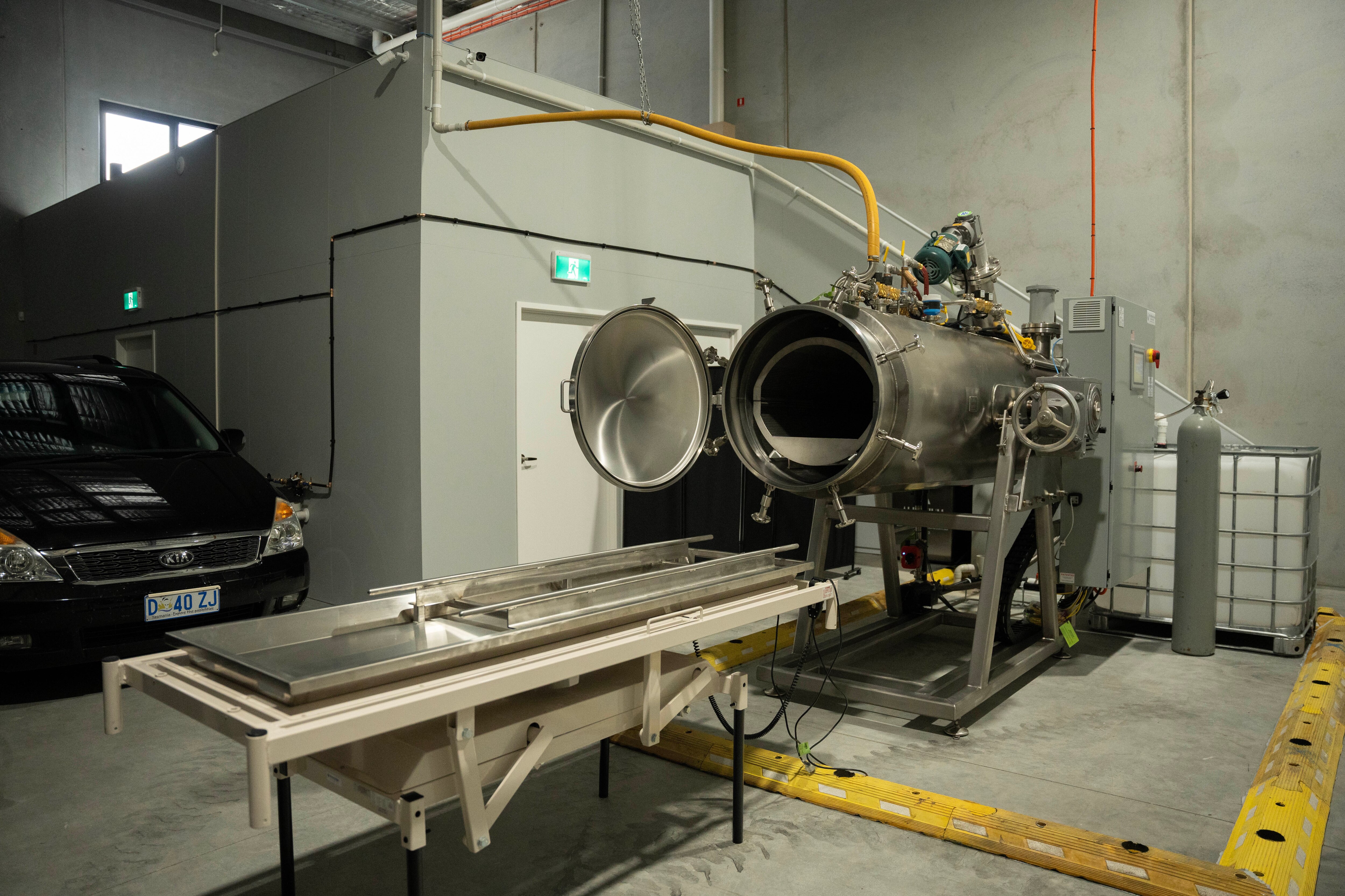 Water cremation brings ecofriendly alternative to funeral industry