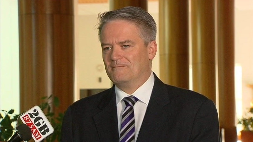 Cormann says Turnbull 'entitled to his own opinion'