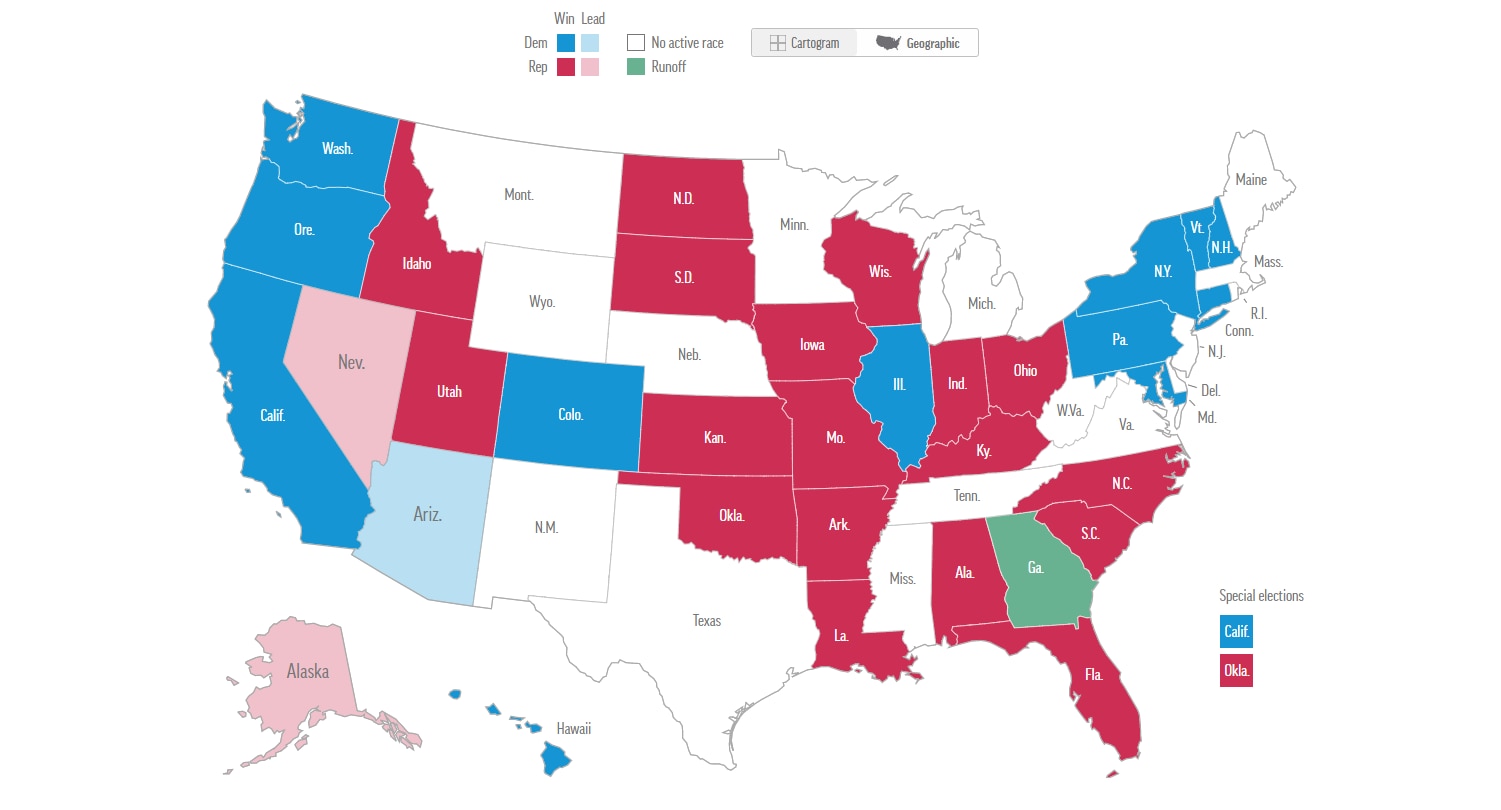 US Midterm Election Results: The Latest Data In Key Races | Flipboard