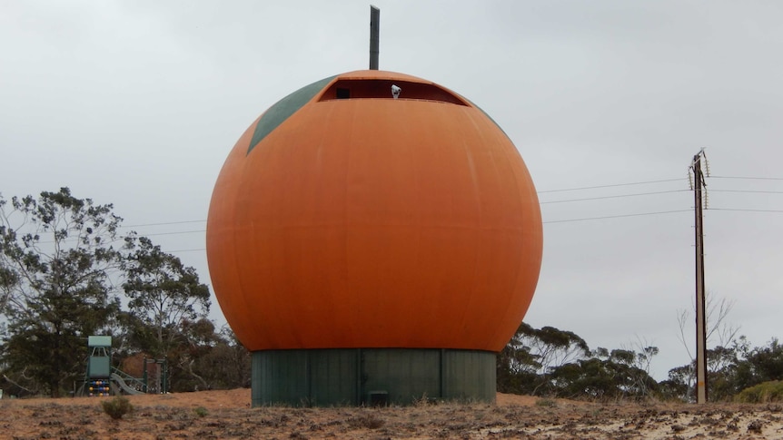 The Big Orange near Berri in South Australia's Riverland.