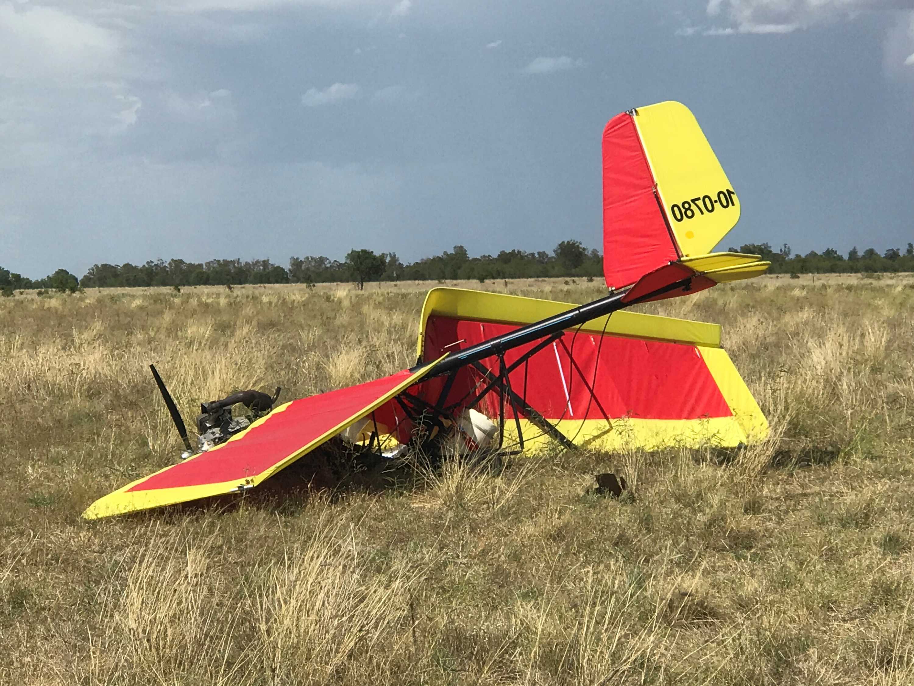 Trainee pilot dies after ultralight plane crashes in paddock in central ...