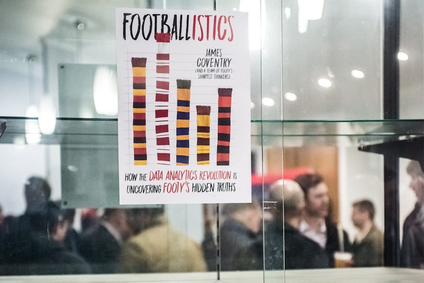 Launch of the book Footballistics by ABC journalist James Coventry.