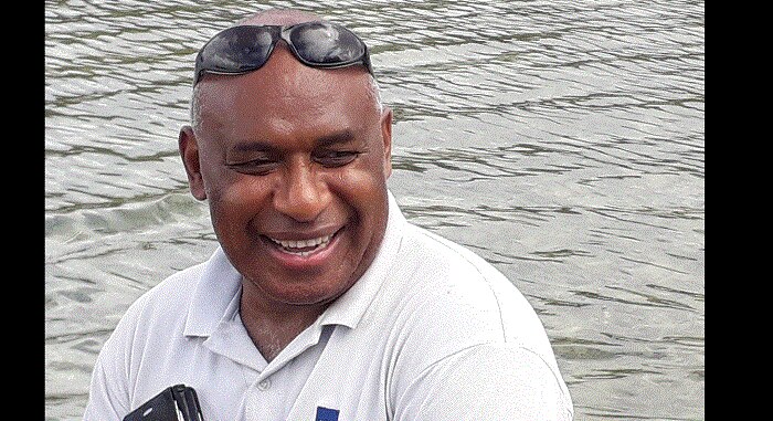 Caretaker Climate Change Minister, John Salong (J. Salong FB)