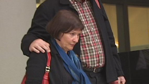 Christine Caffrey has pleaded not guilty to dangerous driving causing grievous bodily harm