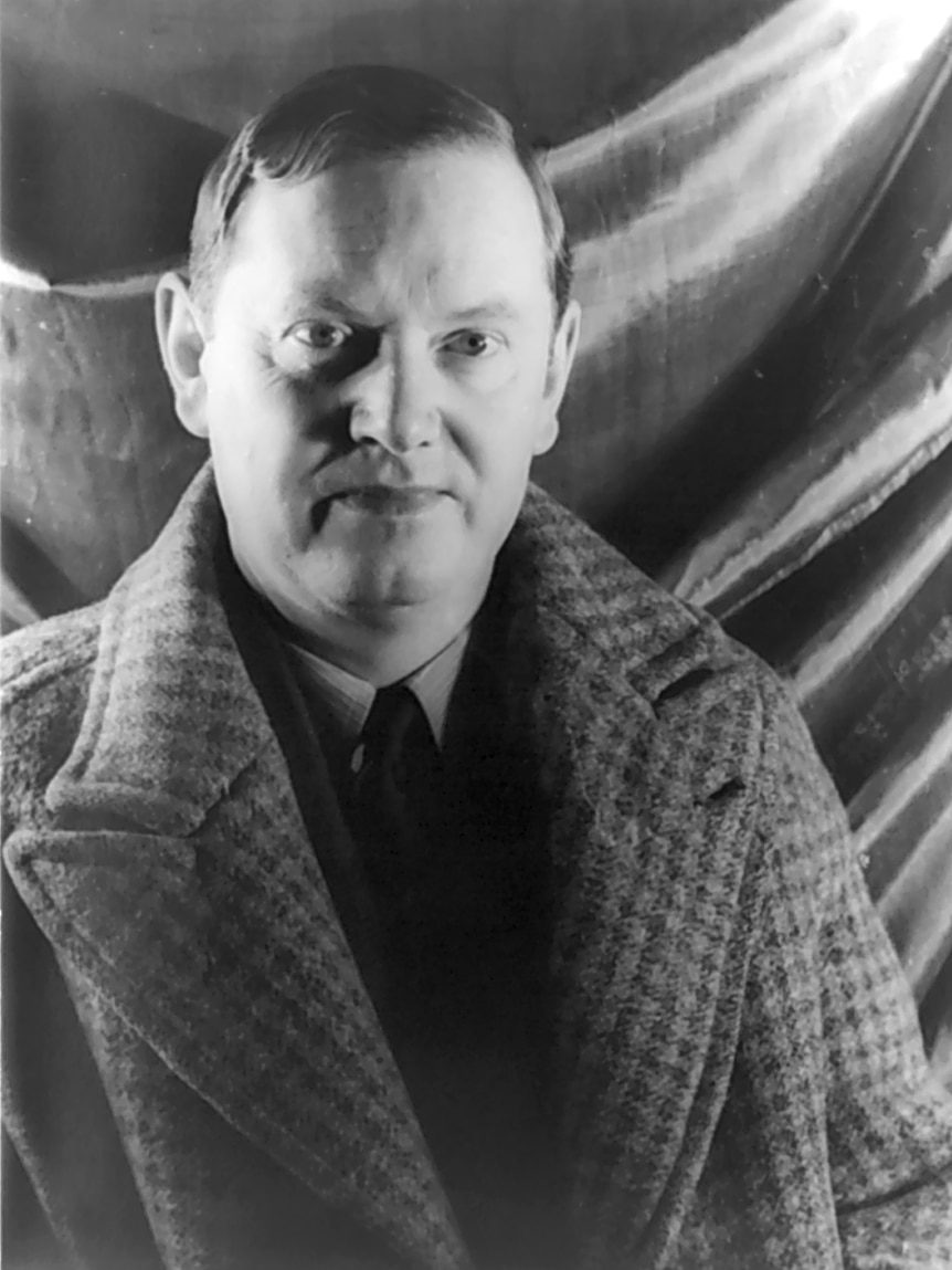 English author Evelyn Waugh.